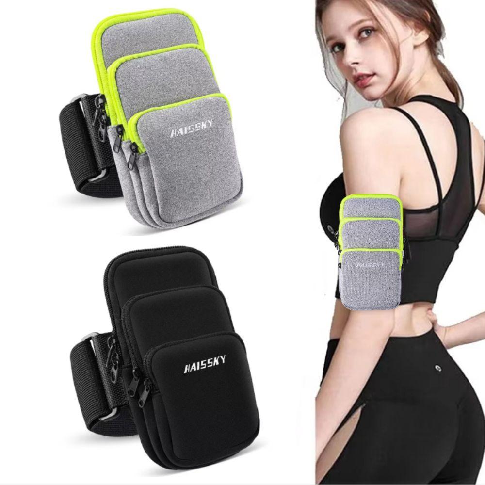 Large Capacity Arm Band Pouch Phone Holder Mobile Phone Arm Bag Running Phone Bags  Smart Phones
