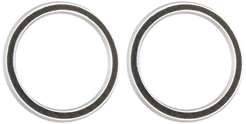 mut TOYOTA Toyota Aqua Dedicated Front Door Tweeter Ring (Carbon) H23.12~2 pcs