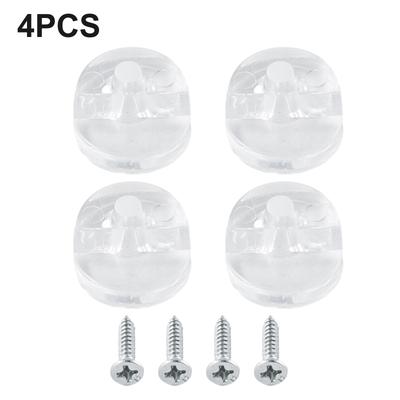 4pcs Mirror Wall Hanging Fixing Kit Glass Bracket Mirror