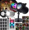 Christmas LED Snow Projector with Remote Control Laser Spotlight Projector for Home