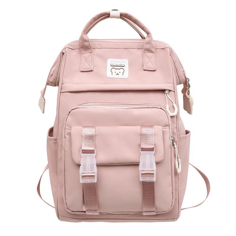 Mochila Escolar para Estudiante de Estilo Coreano para Mujer Bolsos de Mano Versátiles Japoneses Mochila de Viaje de Gran Capacidad