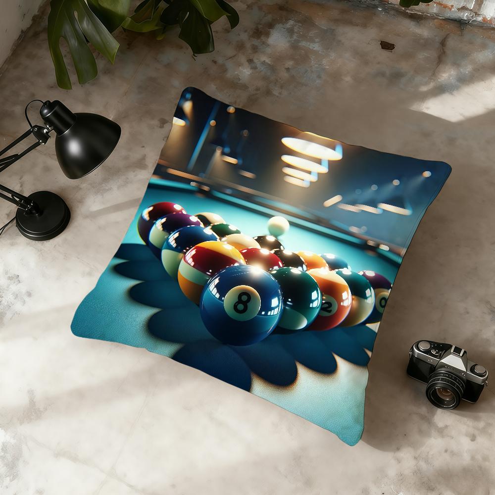 Cool Fashion Billiards Cushion Cover Home Office Convenient Nordic Simplicity Hit With Zipper Cushion Cover