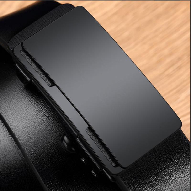 

Мужской ремень Toothless Automatic Buckle Leather Decoration Business Casual Belt Men 130cm