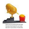 Potatoes Become French Fries 3D Printed Ornaments Fuuny Small Sculpture Hot Home Decoration  Home