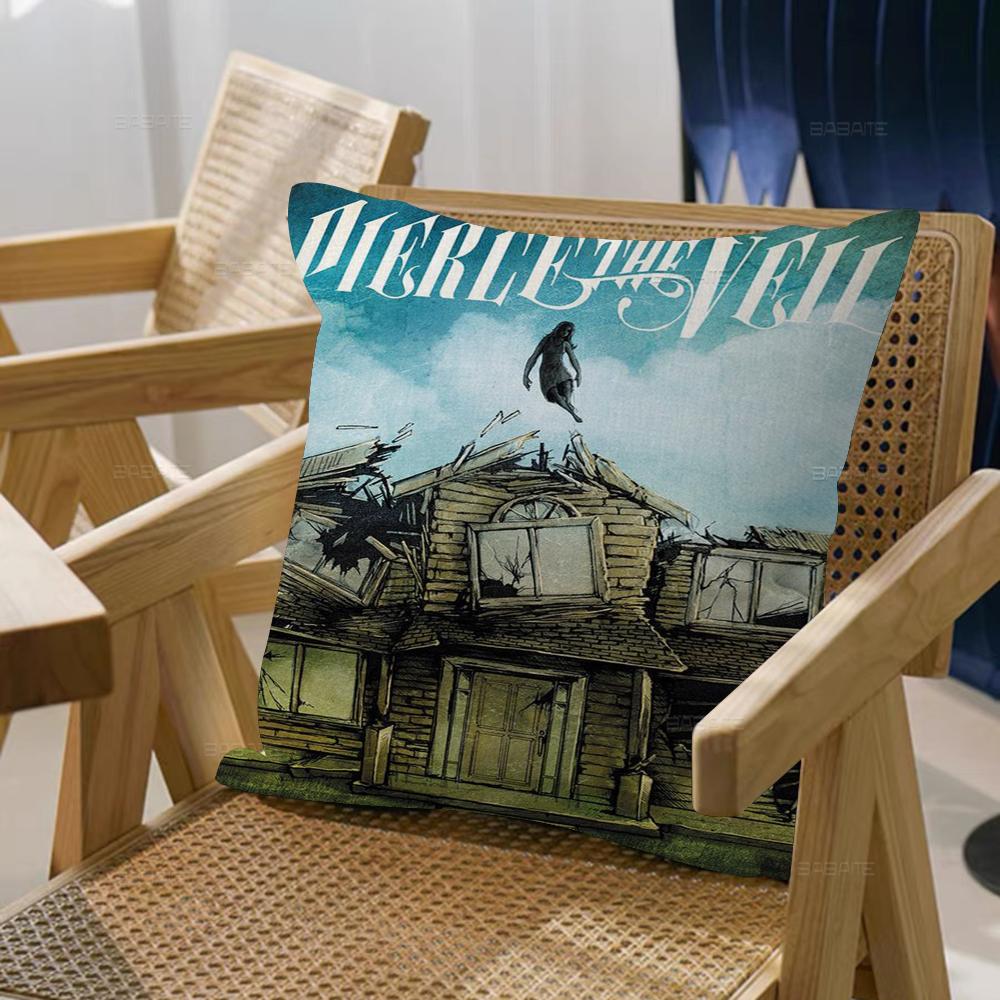 P-pierce The-Veil Band Pillow Anime Pillow Sofa Bed Head Pillow Cover Cushion Cover 45x45 Cm Fashion