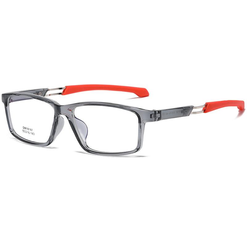 Silicone Sports Glasses Frame Men's Fashion Outdoor Sports Glasses Full Frame Women Can Be Equipped with Myopia Cycling Glasses Frame.