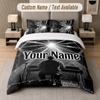 Alex Warren 3Pcs Bedding Set, Personalized Custom Name Text, 1 Duvet Cover & 2 Pillowcases For Bedroom
