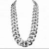 European & American Large Gold Chain Christmas Men's Acrylic Necklace Celebrity Club Accessory
