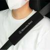 2Pcs Seat Belt Cover Car Styling Cotton Safety Shoulder Protector For Mercedes Benz AMG W203 W206 W220 W205 212 Auto Accessories