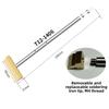 Brass Spade Soldering Iron Tip Smooth Tinning Shovel Shape T12 Spade Tip Fast Heat Conduction Detachable Soldering Tip