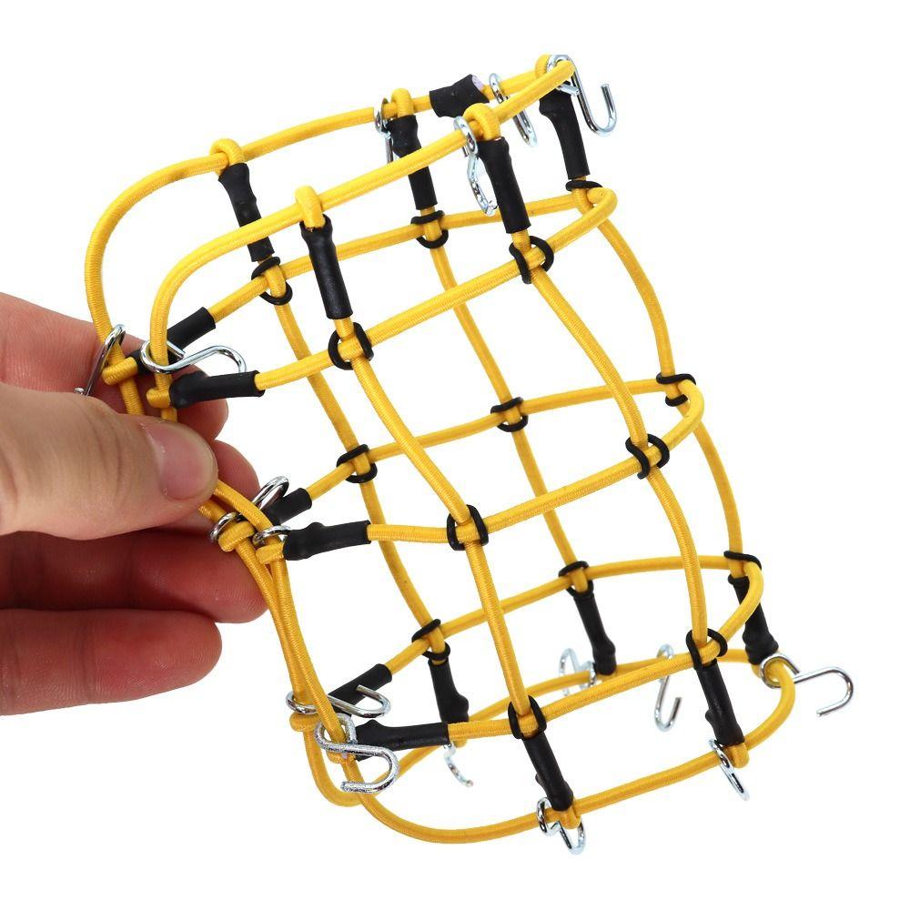 3 Colors RC Car Accessories Nylon Roof Rack Luggage Net New Luggage Net for 1/10 RC Crawler