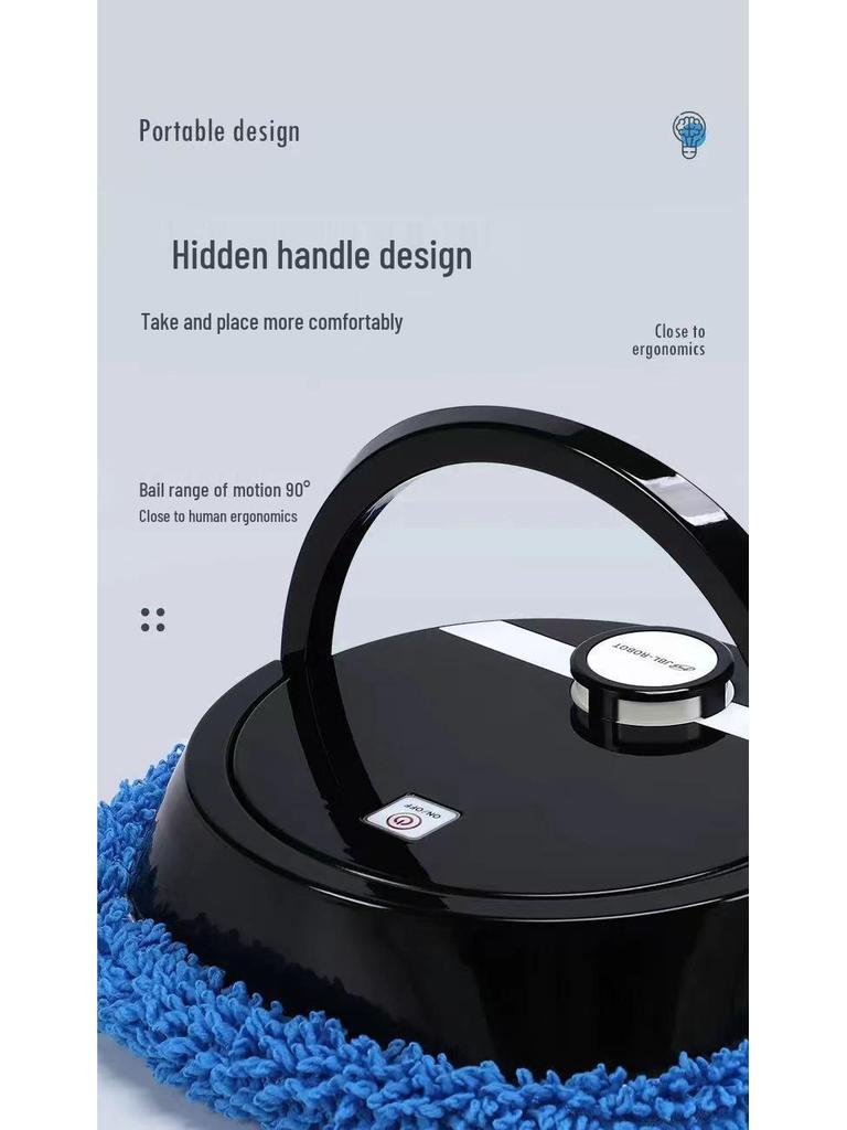 Intelligent Dual-Purpose Mopping Robot: Wet/Dry Cleaning with USB Charging