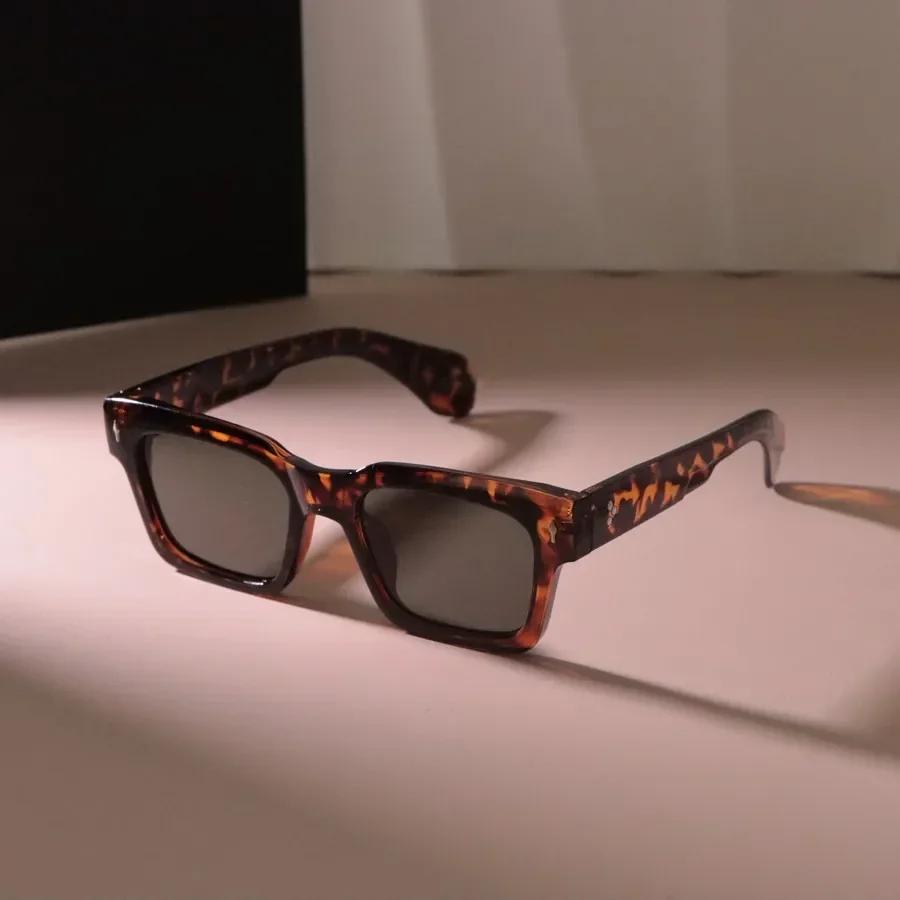 

Women Vintage Square Sunglasses Men Mirror Gradient Oversized Female Retro Fashion Luxury Design Eyewear Other