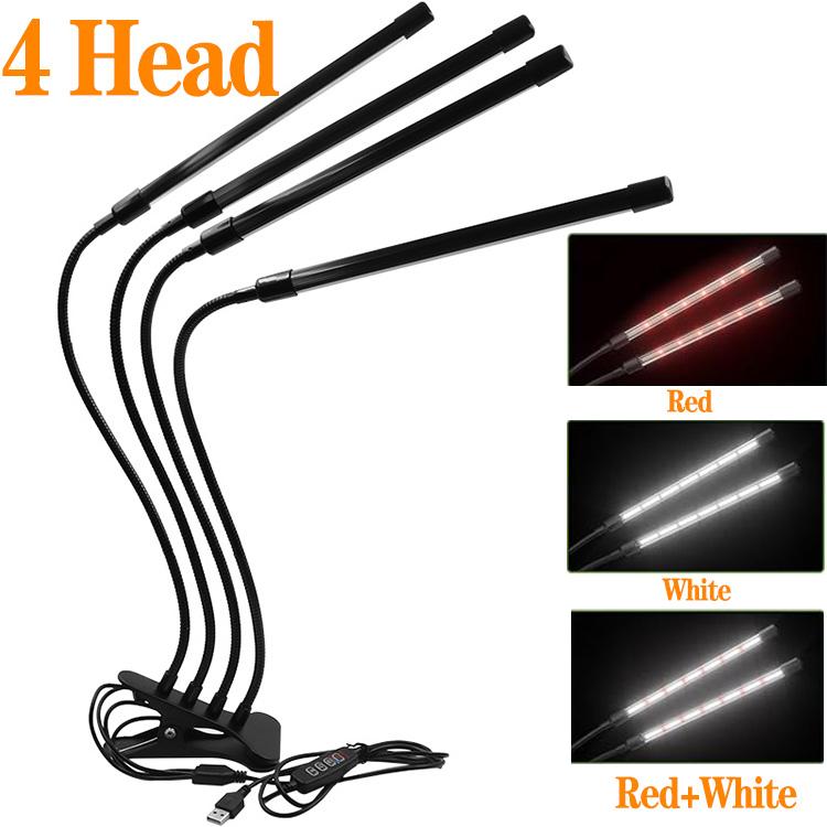 

USB светодиодный светильник для выращивания по времени, полный спектр для палатки для растений, тепличная гидропоника, система выращивания в помещении, палатка для выращивания растений, GrowthLight USB