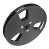 1Celsius4 5 Inch Empty Tape Reel Fit for   Reel to Reel ABS Vintage Open Reel Sound Tape Empty Reel with 3 Holes