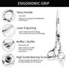 Sangelar 6 inch Professional Razor Edge Series Hair Cutting Scissor, Barber Hair Cutting & Thinning Shears for Men/Women/Kids/Salon & Home