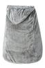 BABYHOPPER Ergo Winter Multiple Down Cover, 90% Down Baby Carrier Cover, Gray, Stroller Compatible, CKBH04012
