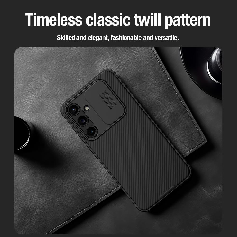 NILLKIN Til Samsung Galaxy A35 telefondeksel CamShield Pro Magnetisk kamerabeskyttelse bakdeksel