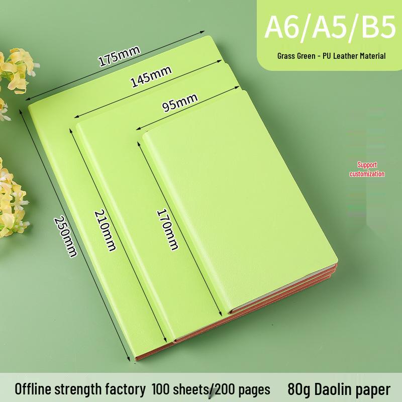 Custom Logo A5 Business Meeting Notebook - Personalized High-Value Gift
