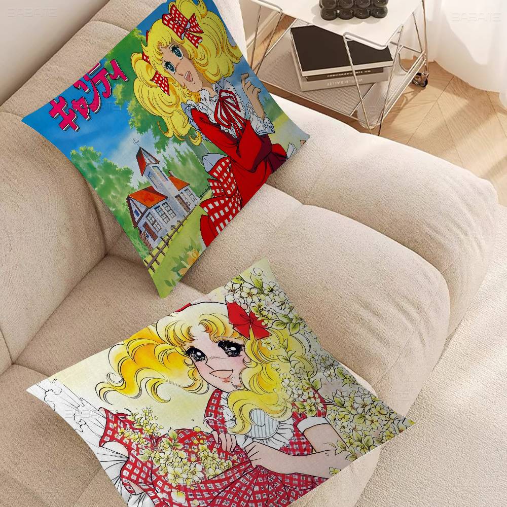 Women's Candy Candy Pillow Cover For Bedroom Room And Living Room Sofa Decorative Cushion Cover
