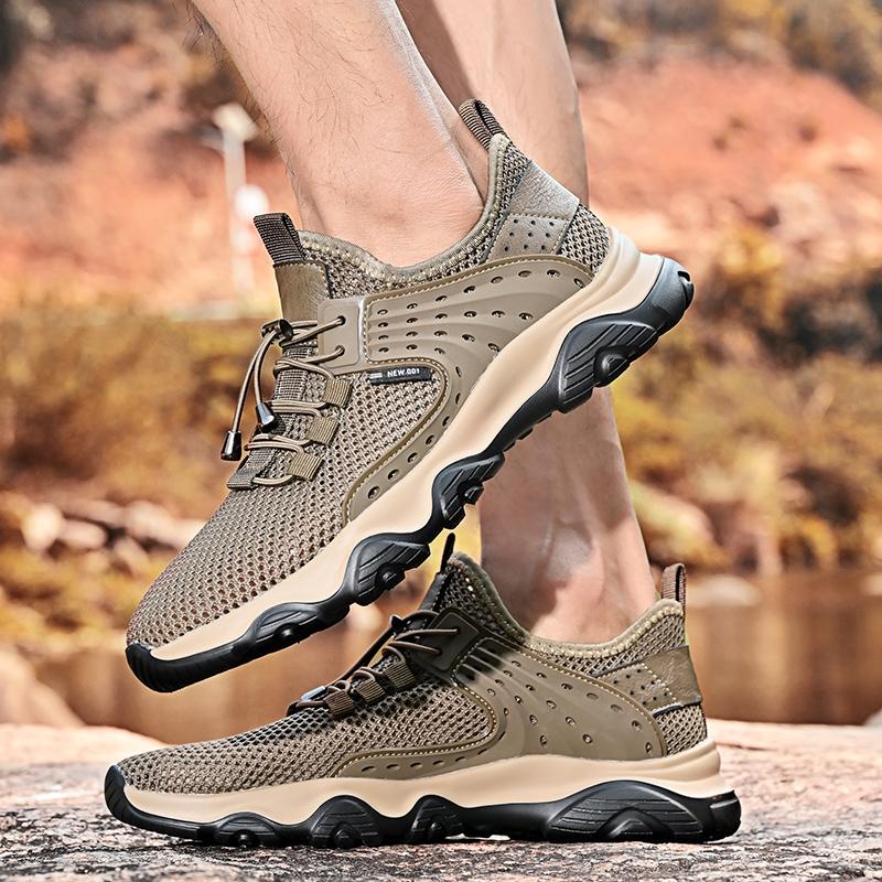 Fashion New Men's Sneakers Breathable Men Driving Shoes Outdoor Casual Shoes Comfortable Walking Sneaker Mens Slip On Tenis Masculino