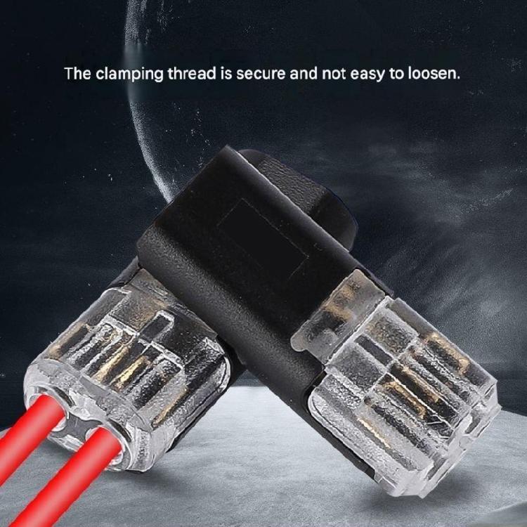 Tool Free Installation Interconnect Terminal For Automotive Wiring Projects 10/20/50pcs 2 Pin Plug Wire Connector