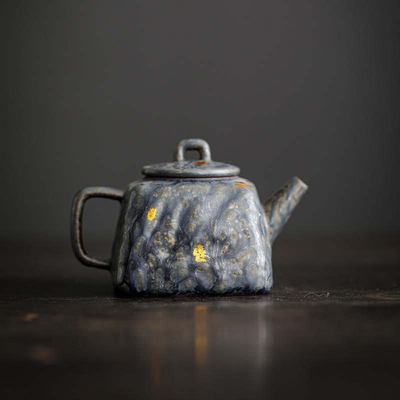 

Retro Japanese Style Pot Teapot Kung Fu Coarse pottery Tea Making Device Tea Infuser Tea Kettle Chinese Small Teapot