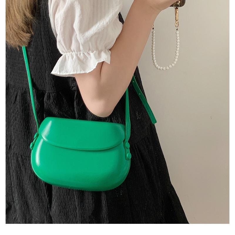 

Корейская версия мини-сумки для мобильного телефона Niche Design, милая маленькая свежая сумка-седло цвета конфеты на одно плечо для женщин large