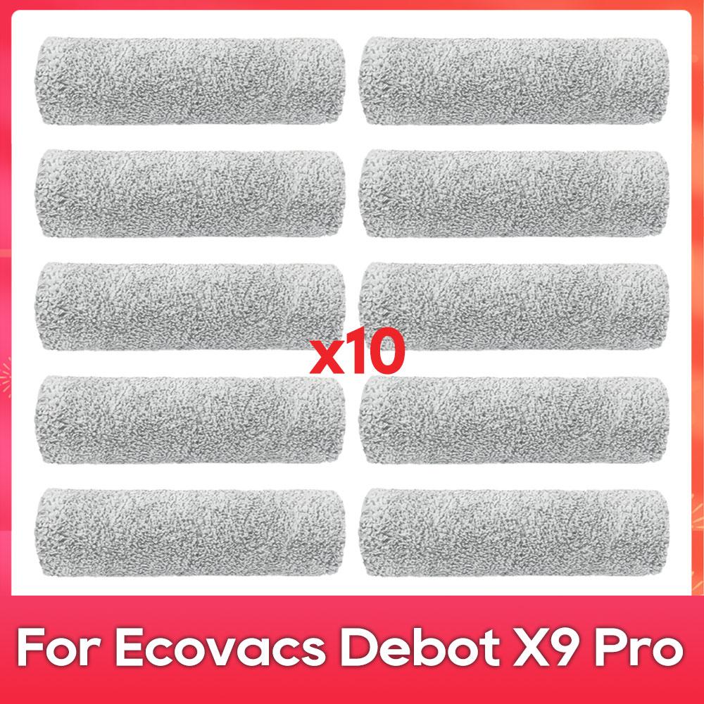 Passt für ( ECOVACS X9 PRO OMNI / X9 Pro ) Ersatzteile Zubehör Filter Haupt-Seitenbürste Walze Mopp Staubbeutel