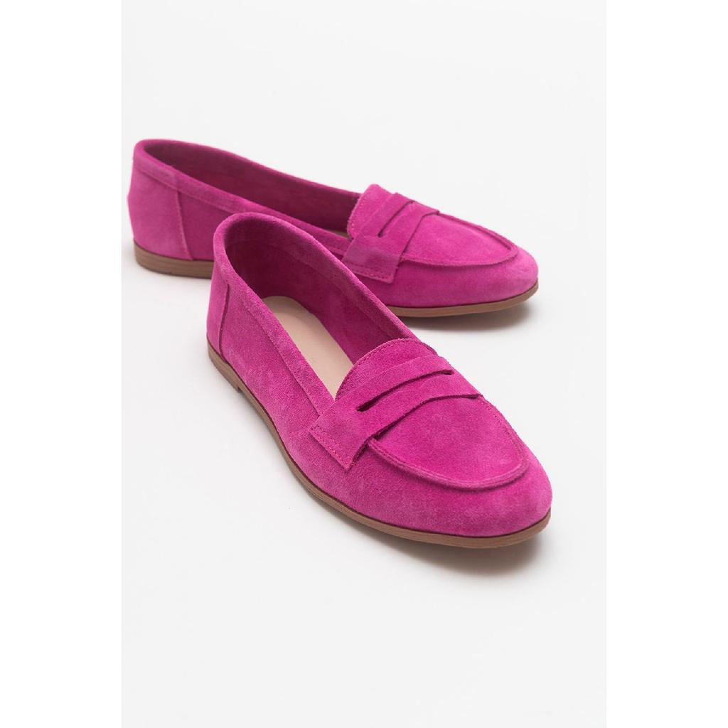 F02 Clay Suede Women's Ballerinas