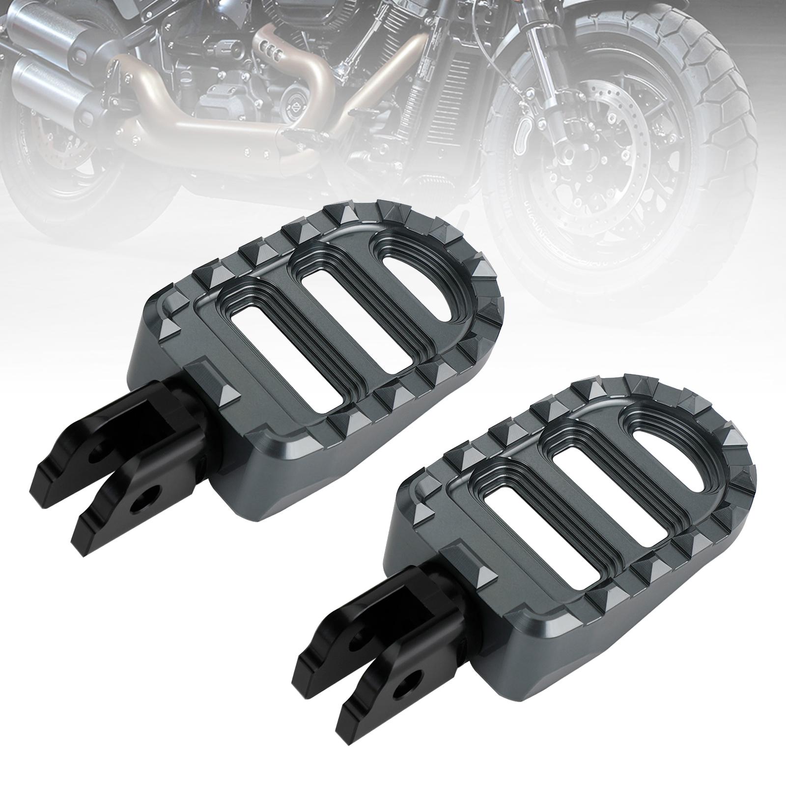 

Передние подножки подножки подходят для Sportster S Lower Rider Fat Bob Softail Slim Titanium