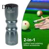 Snooker Pool Cue Tip Tool Aluminum Alloy 3-in-1 Billiard Stick Powder Applicator Metal Scuffer Shaper Aerator Repair Accessories Roughing