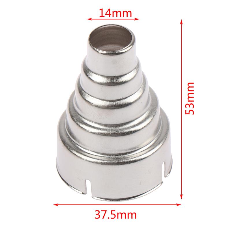 

Stainless Steel Hot Air Gun Nozzle Accessories General Air Gun Nozzle Parts C