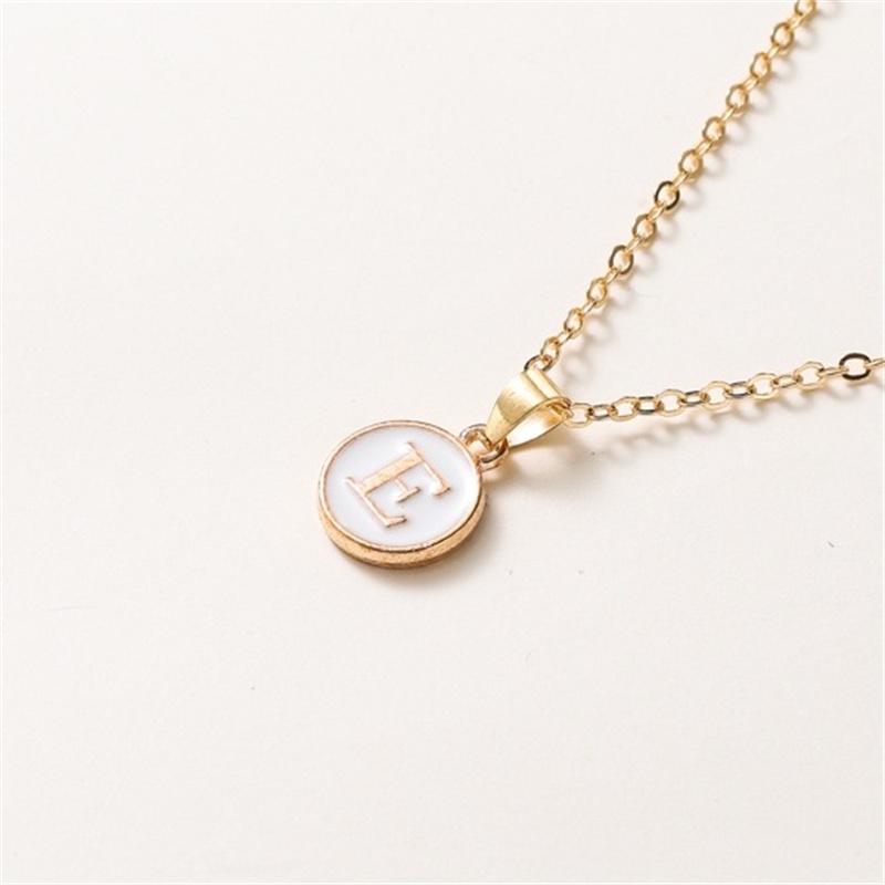 

2026 New Fashion Personalized 26 Initials Charm Necklace For Women Men Premium Design Name Necklace Ladies Jewelry Gift