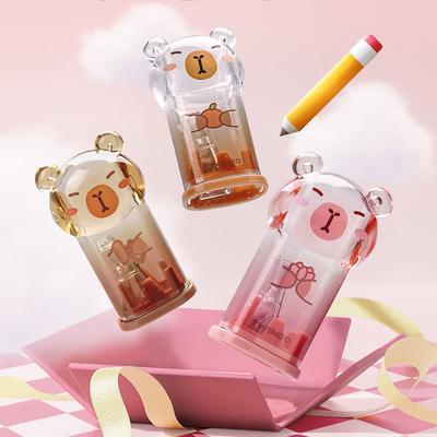 1 Piece School Office Kapibala Pencil Sharpener Supplies Cute Capybara Pencil Sharpener Creative Stationery