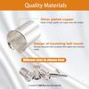 166/305 Pcs Wire Ferrules Kit 8 Sizes Silver Plated Copper Crimp Terminal Connector Insulated Cord End Sleeves Terminal