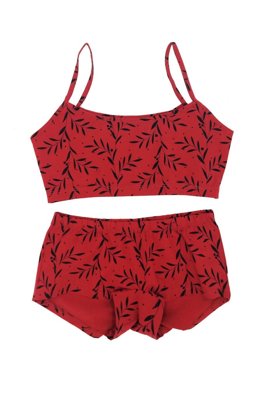 

комплект: топ та трусики сліп Anabel Arto (64950) 5(XL) зелений