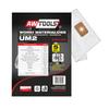AW Tools Microfibre 3 Layer Vacuum Cleaner Bag (Pack of 5)