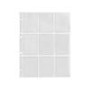 20Piece Plastic Photo Album Refill Page For Collectible Card Thick Clear Binder Pocket Sheet Protectors Photocard Sleeve