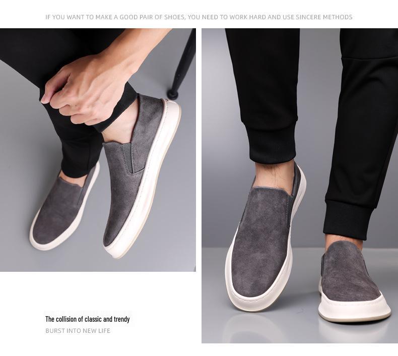Men's Spring 2025 Casual Slip-On Sneakers: Comfortable, Versatile, and Breathable Loafers
