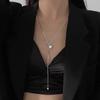 Irregular Long Pearl Necklace French Light Luxury Temperament Sweater Chain Niche Simple High Sense Necklace Women