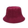 Men Women Wide Brim Suede Sun Hat Outdoor Hiking Fishing Bucket Cap