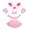 Strój do przebierania świnki Kostium zwierzęcy świnka na Halloween Akcesoria dla Dziecka Chłopca Dziewczynki Cosplay Urodziny Boże Narodzenie Halloween