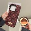 Apple 17/16Promax magnetic film mobile phone case is suitable for iPhone14 2-in-1 15 bracket protective case.