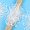 Star Lace Bead Embroidery Mesh Bottom Embroidery Bead Lace Bead Lace Fabric Wedding Dress Accessories Lace
