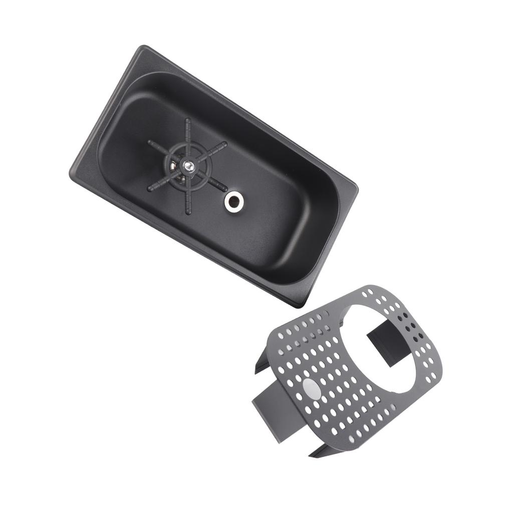 Cup Washing Machine Stainless Steel Bar Glass Rinser Cleaner Equipment G1/2 Male Thread