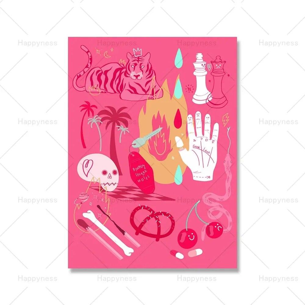 Feiern Sie Künstlerinnen Galerie Poster Wand Dekor Kunst Feministische Leinwand Malerei Bild Für Wohnzimmer Hause Dekoration Kein Rahmen