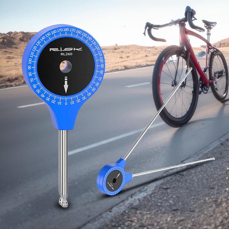 Bike Joint Protractor Bike Fitting Posture Angle Measurement Tool Cyclist Knee Joint Gauge for Riding Posture Correction