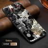 Mode cool Wochenende Poster Sänger Handyhülle Für Samsung Galaxy S26 S25 S24 S23 S22 S21 Plus Ultra Note20 Weich Schwarz
