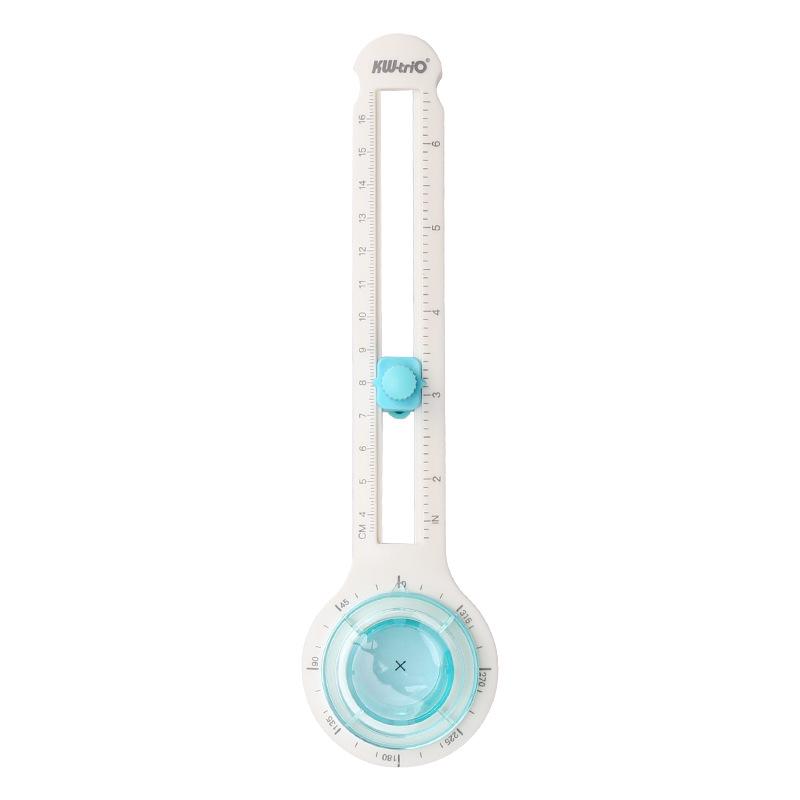 KedeYou 360° Rotary Compass Cutter - DIY Round Cutting Knife for Students